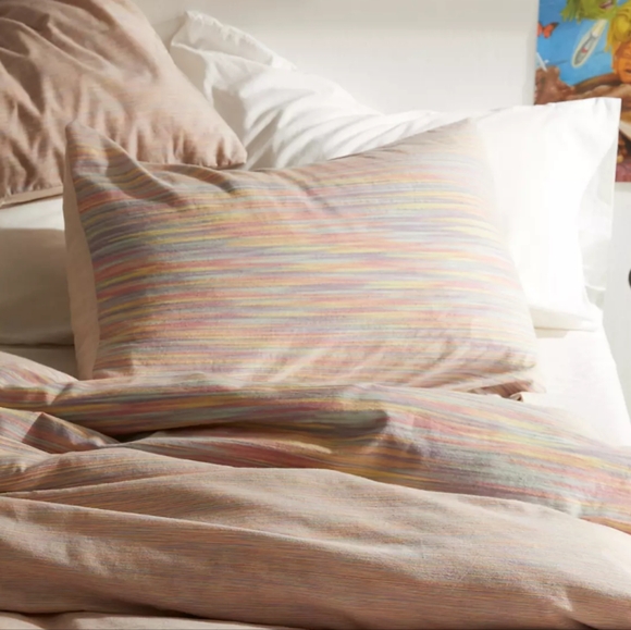 Urban Outfitters Home Multi Color Duvet and Sham Set King Sz New - Picture 5 of 13